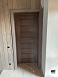 Дубовая дверь современного стиля Хай-Тек №4 грис - 14
